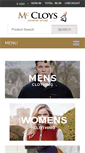 Mobile Screenshot of mccloys.com